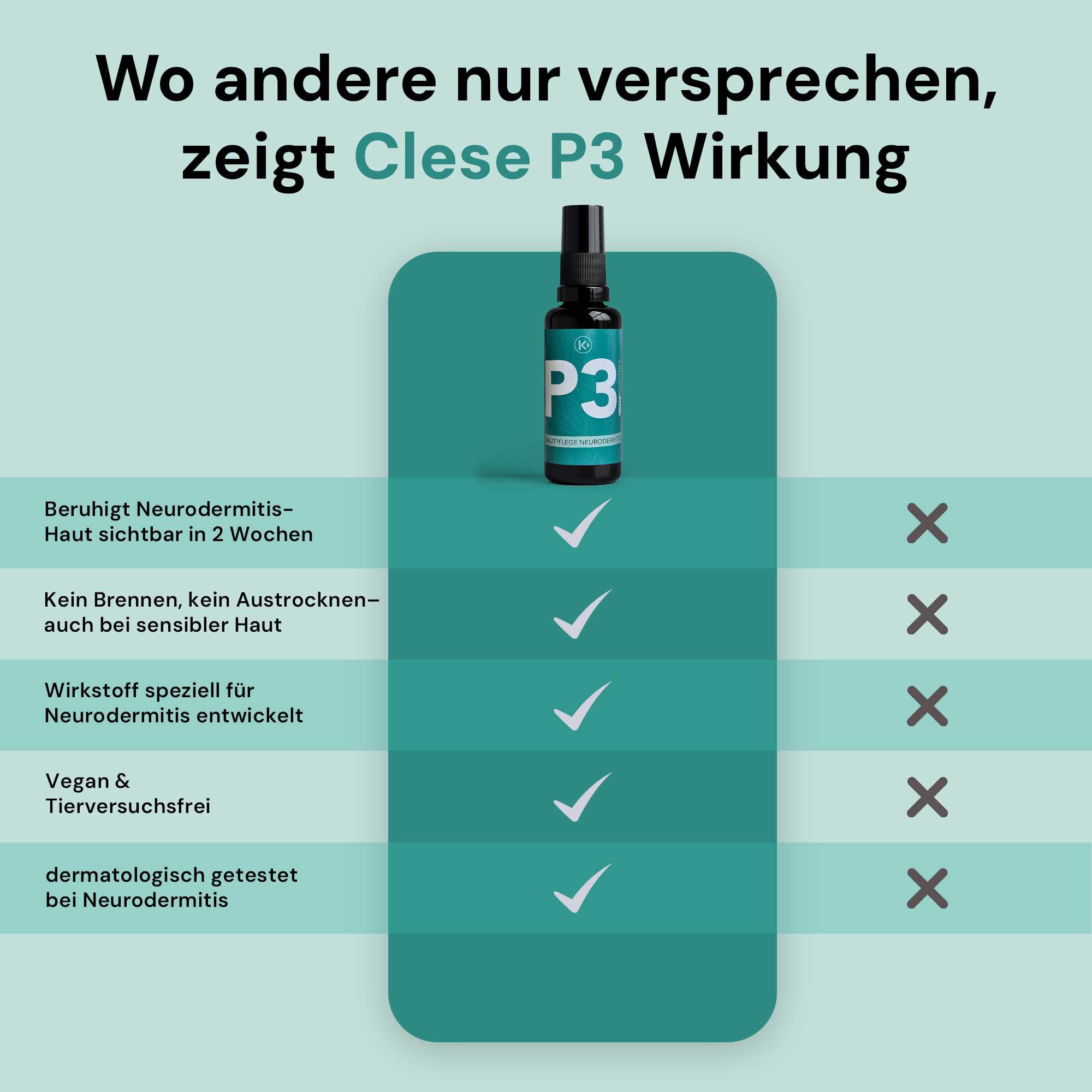 clese P3 - Bei Neurodermitis - cleseBIOSCIENCE