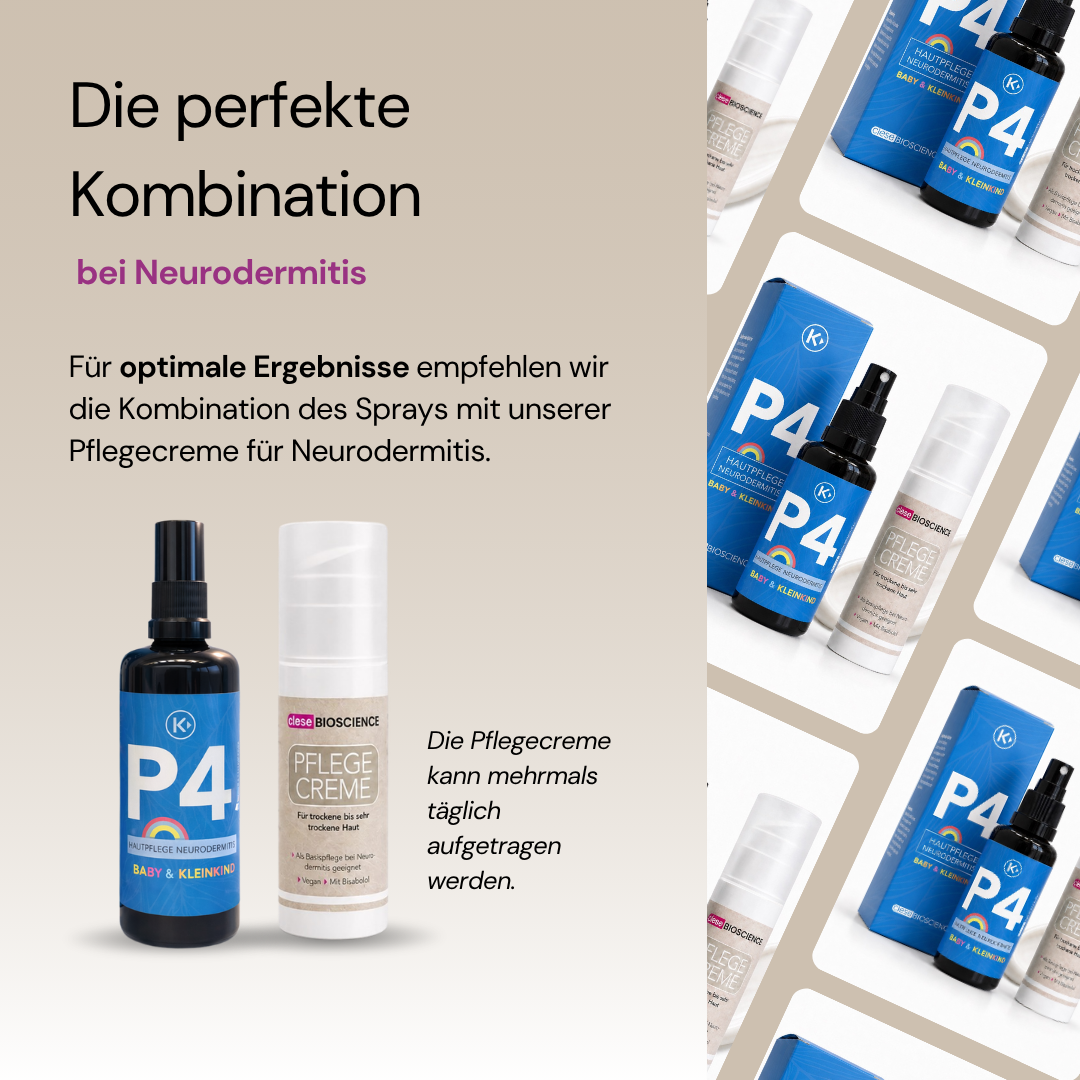 clese P4 - Für Babys & Kleinkinder mit Neurodermitis - cleseBIOSCIENCE