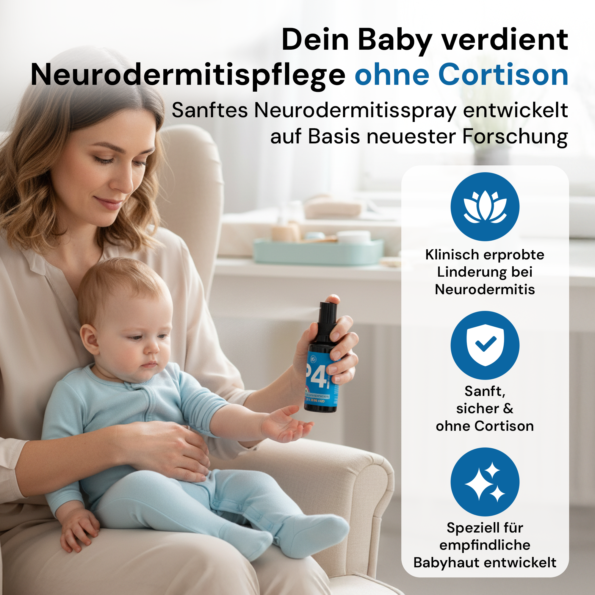 clese P4 - Für Babys & Kleinkinder mit Neurodermitis - cleseBIOSCIENCE