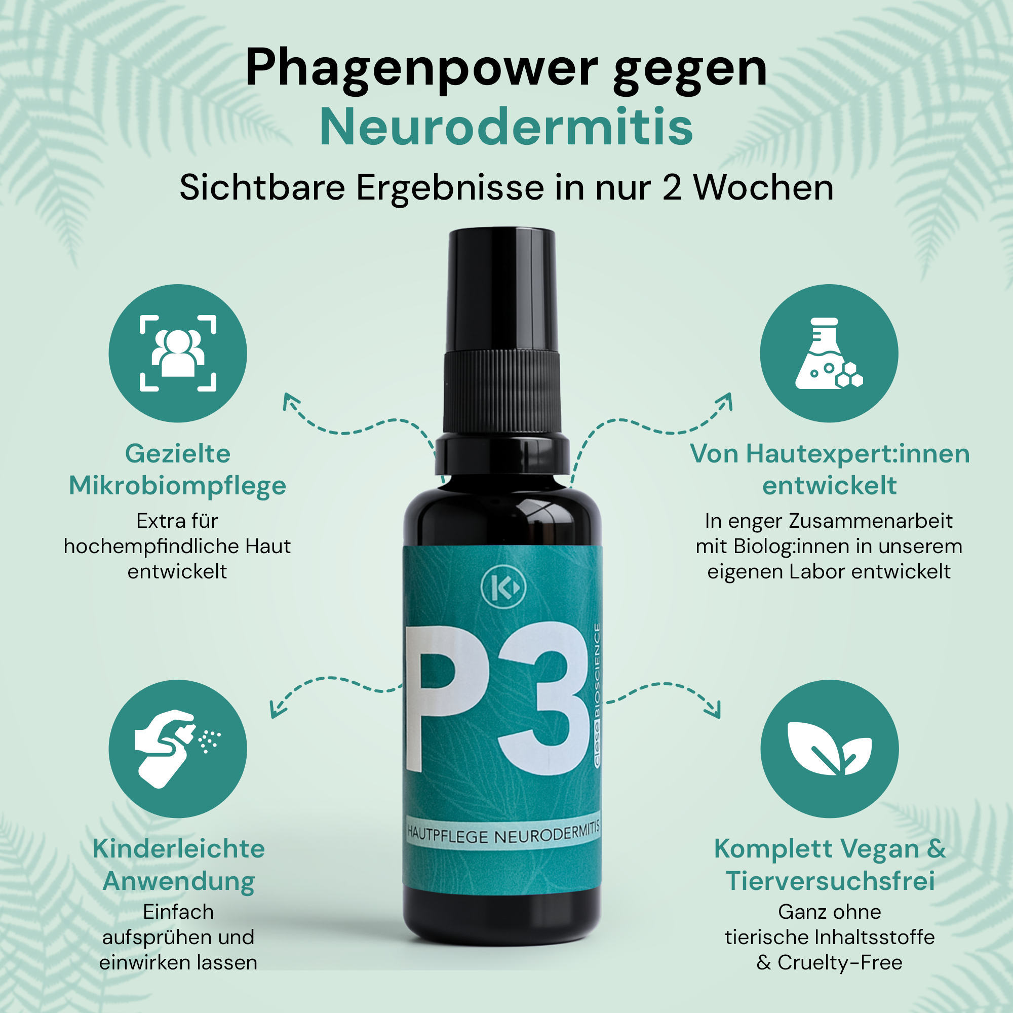 clese P3 - Bei Neurodermitis - cleseBIOSCIENCE