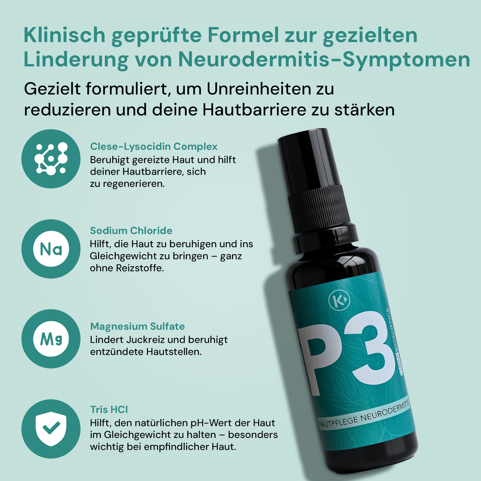 clese P3 - Bei Neurodermitis - cleseBIOSCIENCE