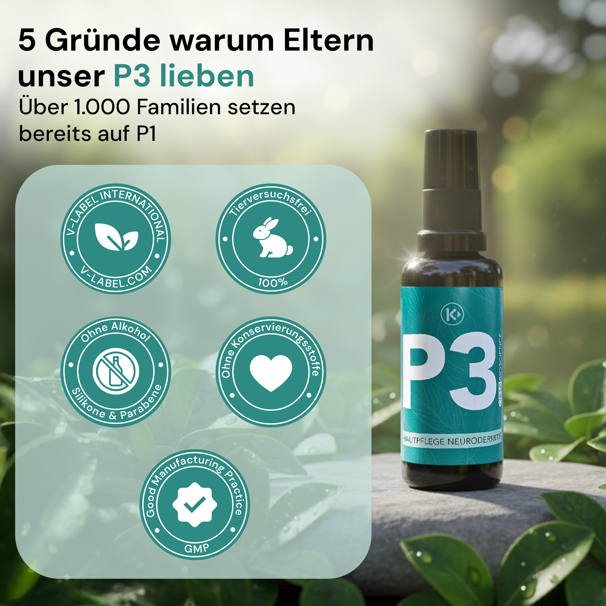 clese P3 - Bei Neurodermitis - cleseBIOSCIENCE