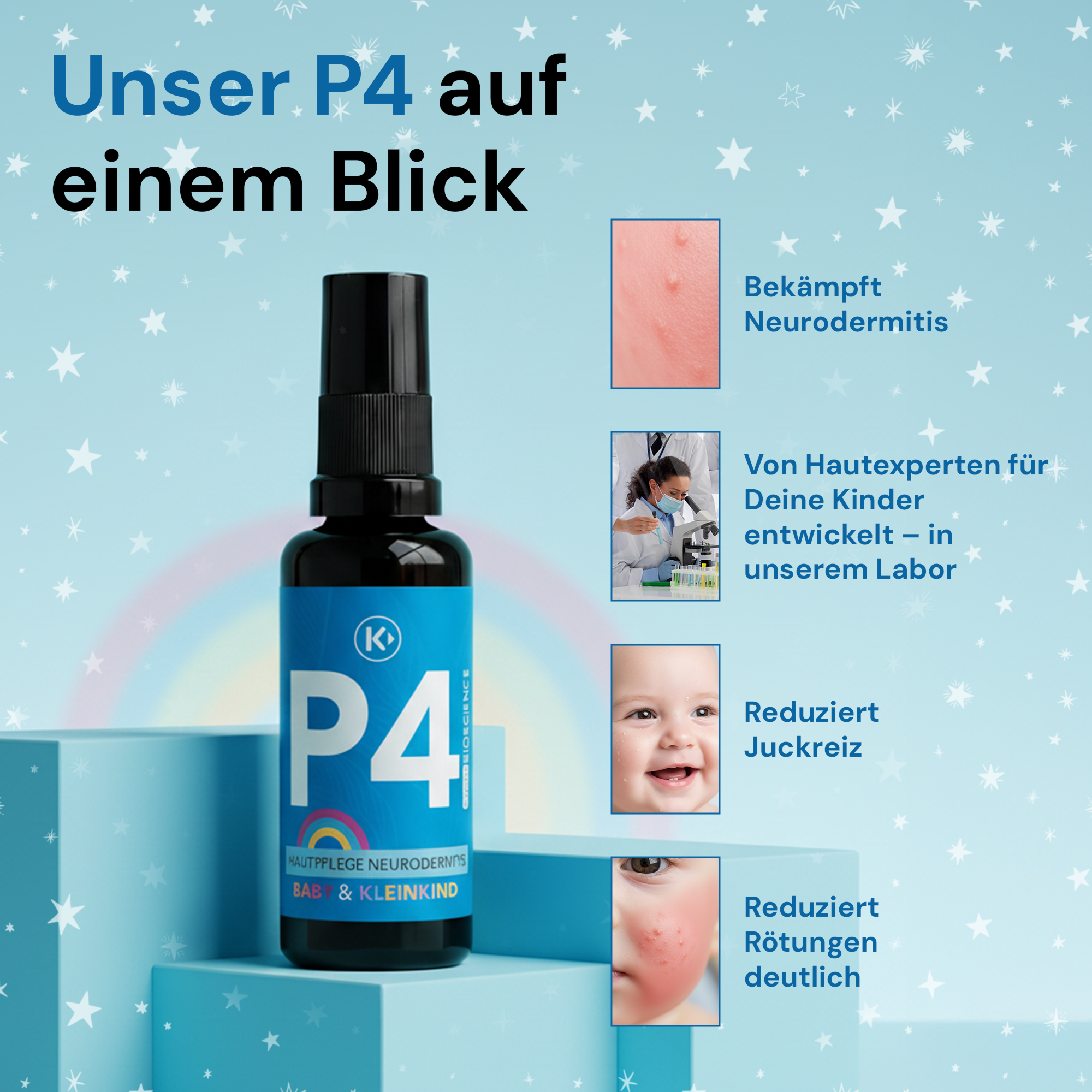 clese P4 - Für Babys & Kleinkinder mit Neurodermitis - cleseBIOSCIENCE