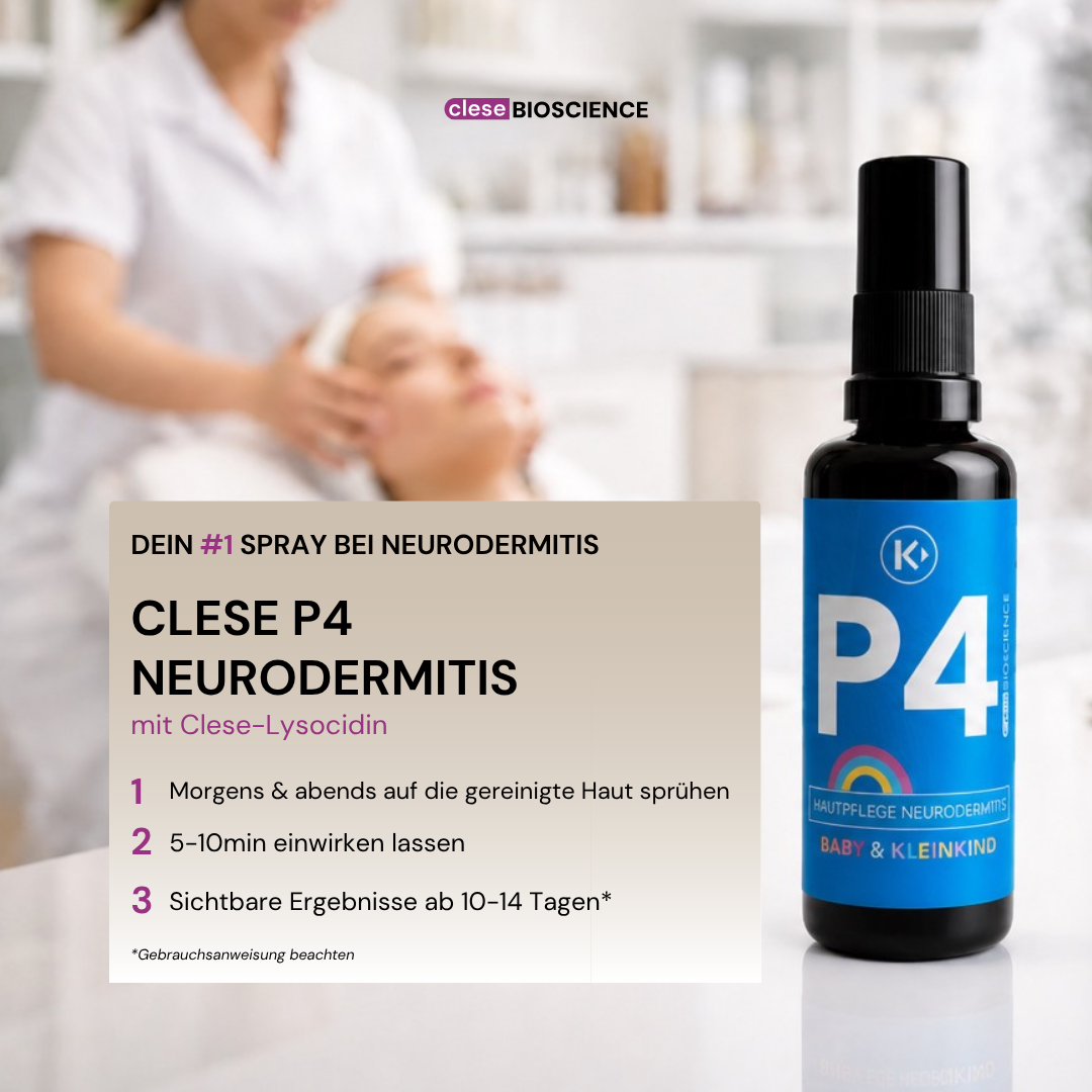 clese P4 - Für Babys & Kleinkinder mit Neurodermitis - cleseBIOSCIENCE