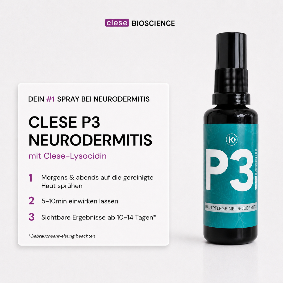 clese P3 - Bei Neurodermitis