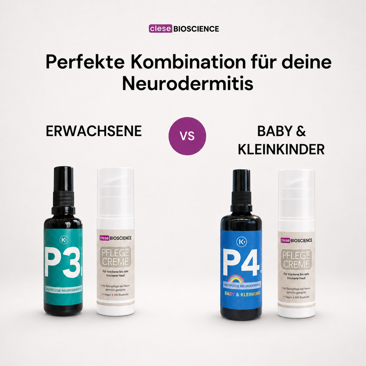 Kombi P4 inkl. Pflegecreme