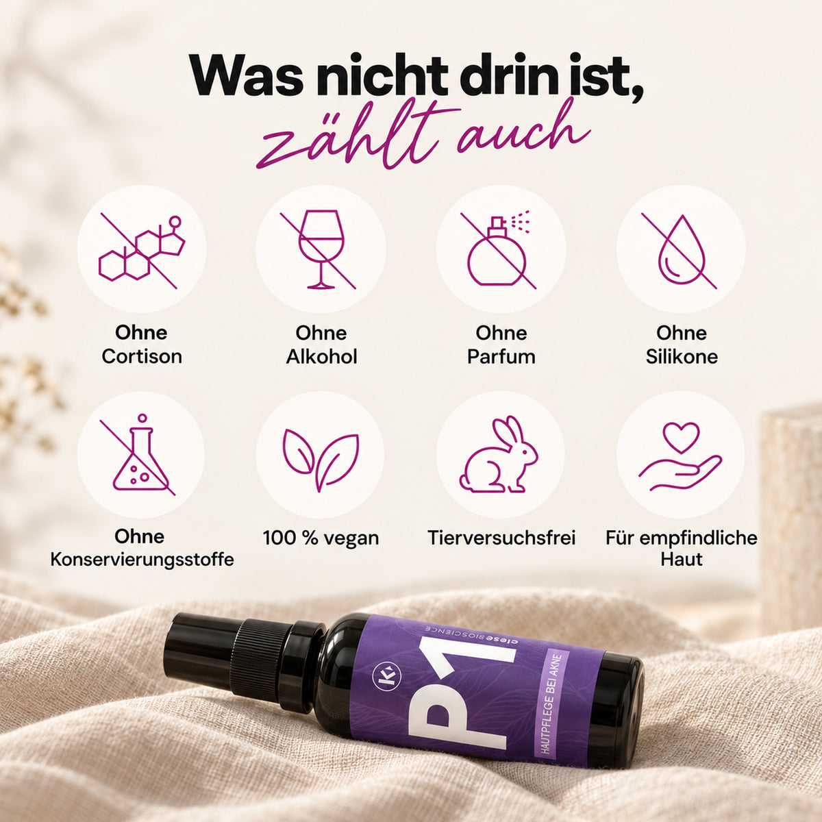 clese P1 - Bei Akne