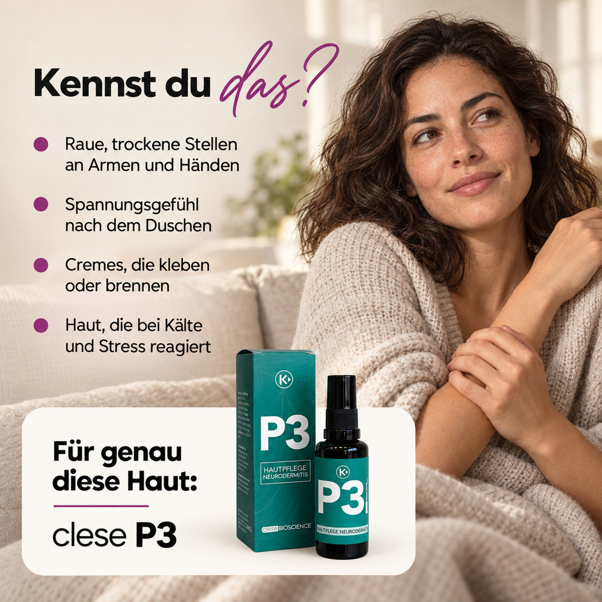 clese P3 - Bei Neurodermitis