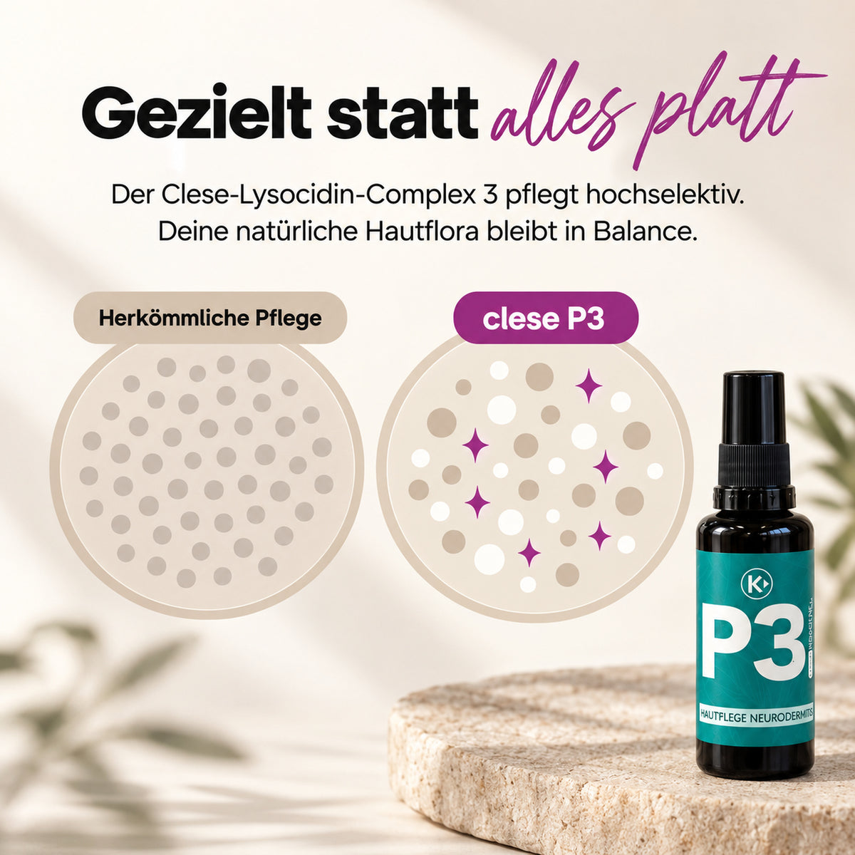 clese P3 - Bei Neurodermitis