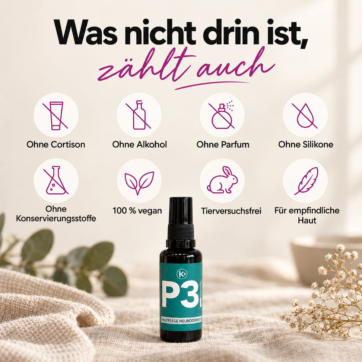 clese P3 - Bei Neurodermitis