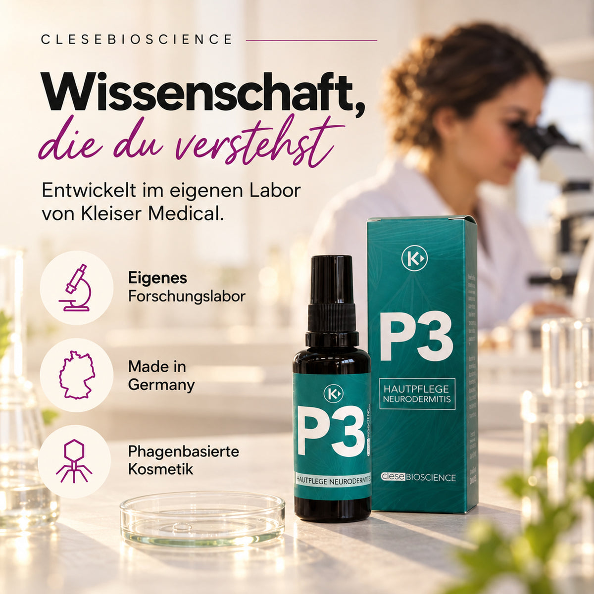 clese P3 - Bei Neurodermitis