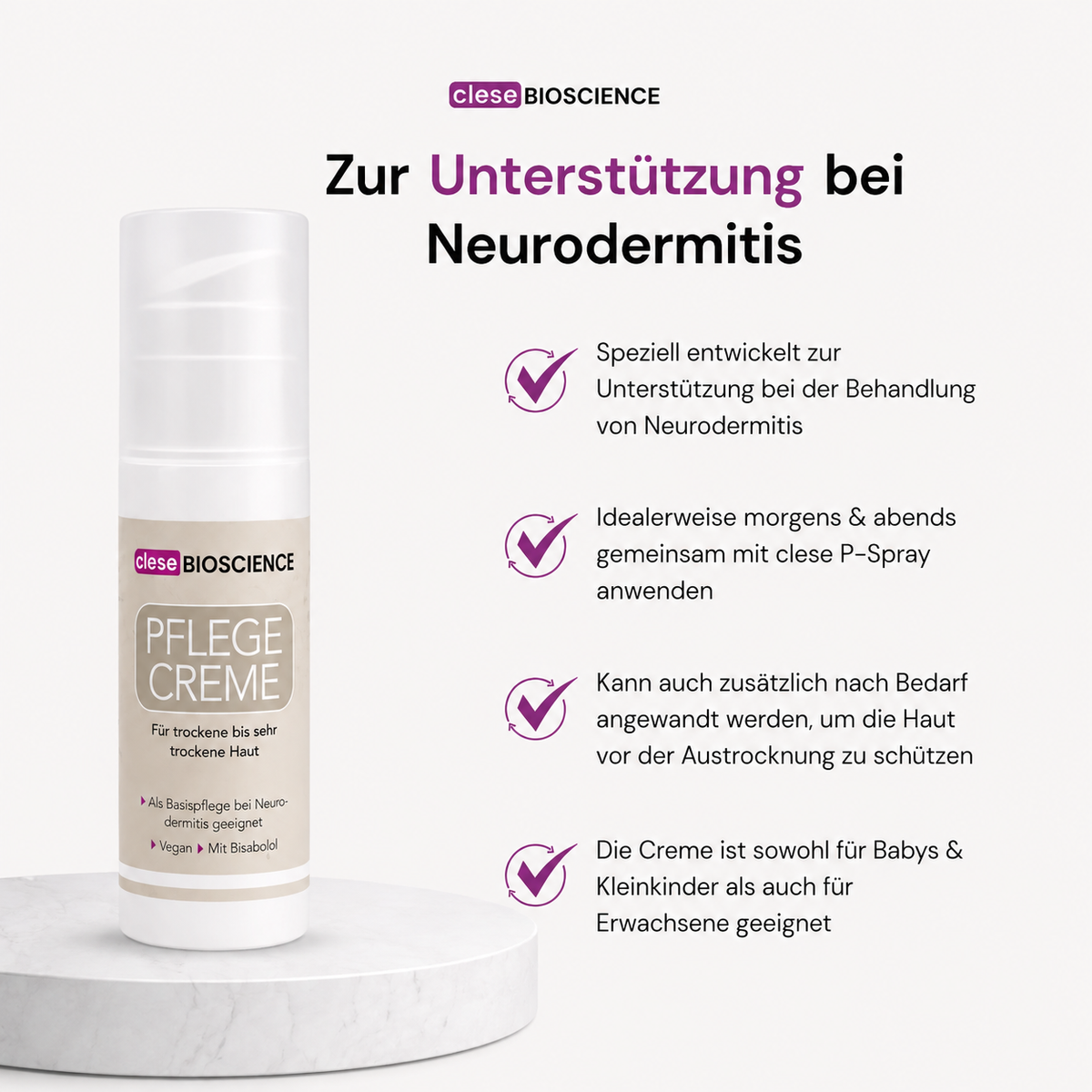 Kombi clese P3 inkl. Pflegecreme