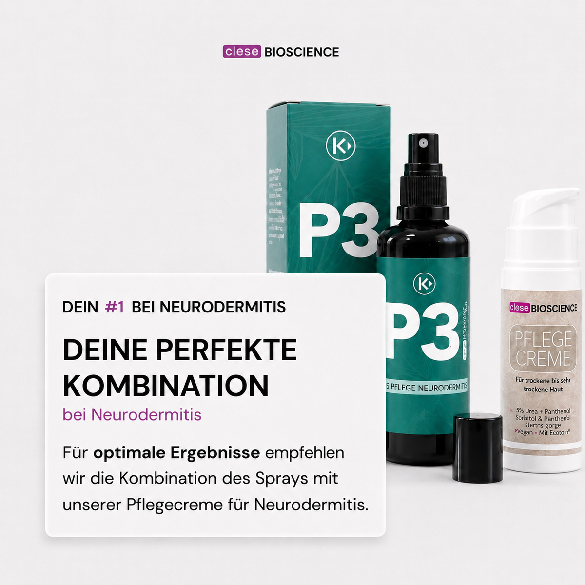 Kombi clese P3 inkl. Pflegecreme